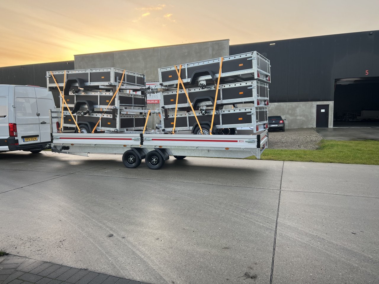 Aanhangers 1800/2000/2700/3500 kg