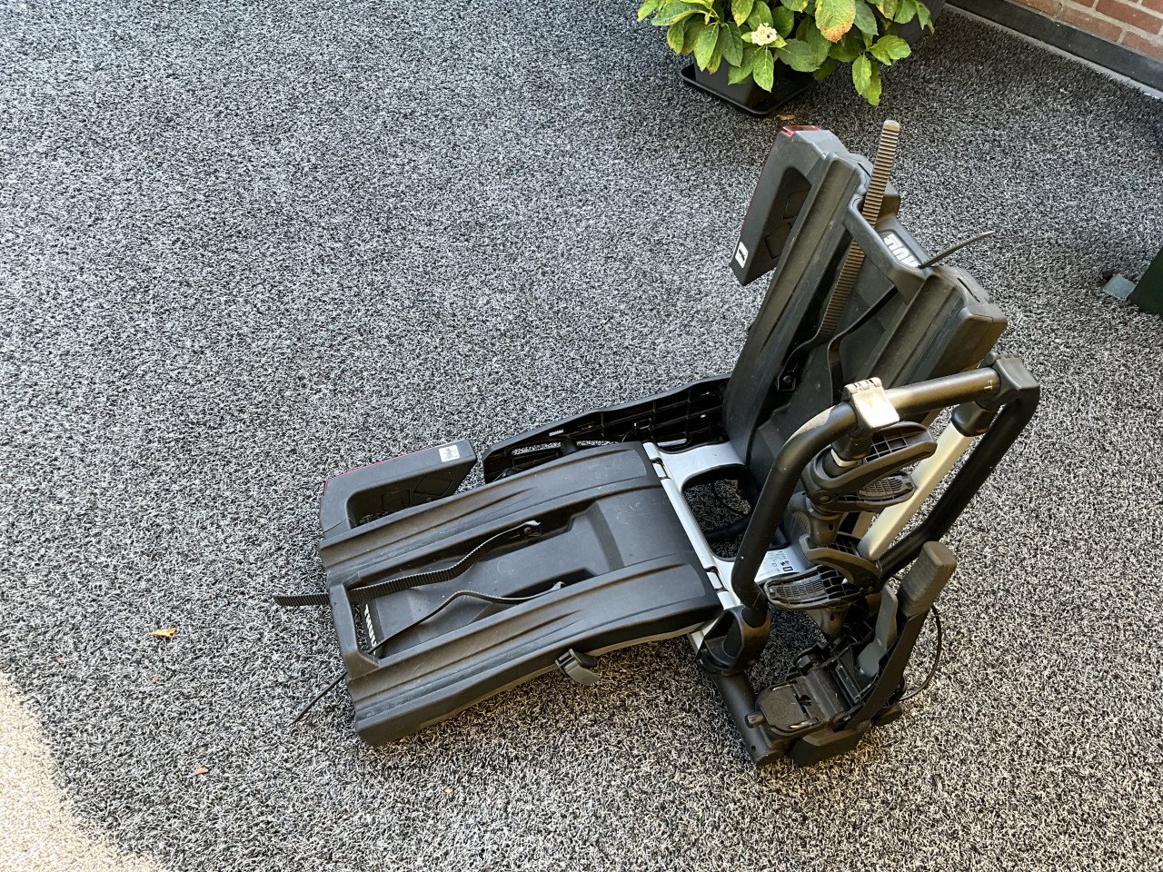 Fietsendrager voor 2 elektrische fietsen