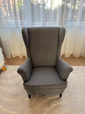 Kinderfauteuil STRANDMON grijs ikes [goede staat]