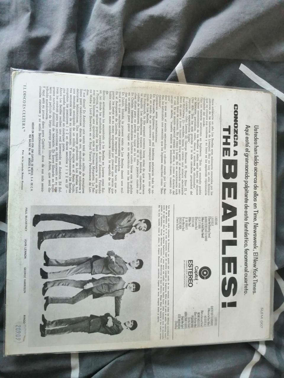 Lp   the beatles with the beatles mexico
