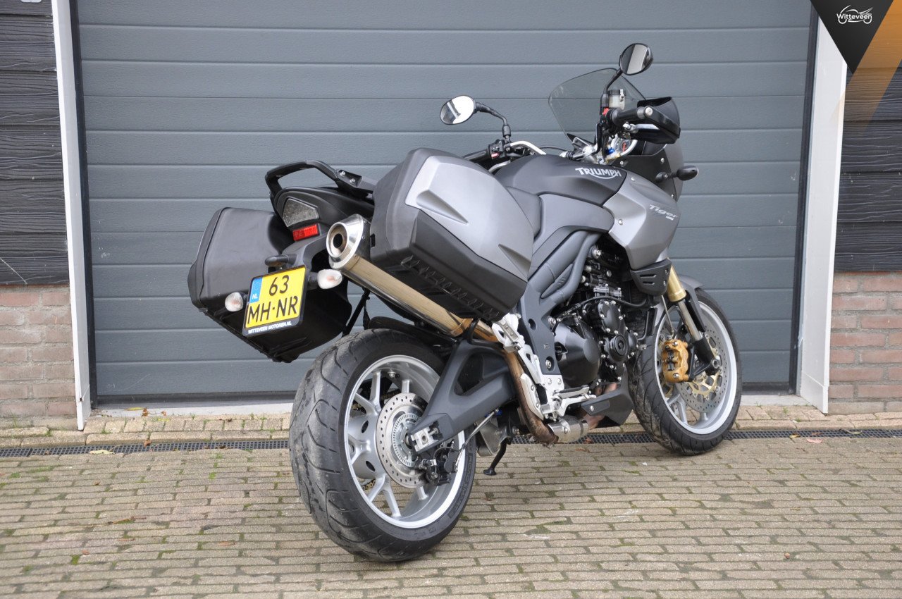 Triumph Tiger 1050 ABS Koffers en verlaagd