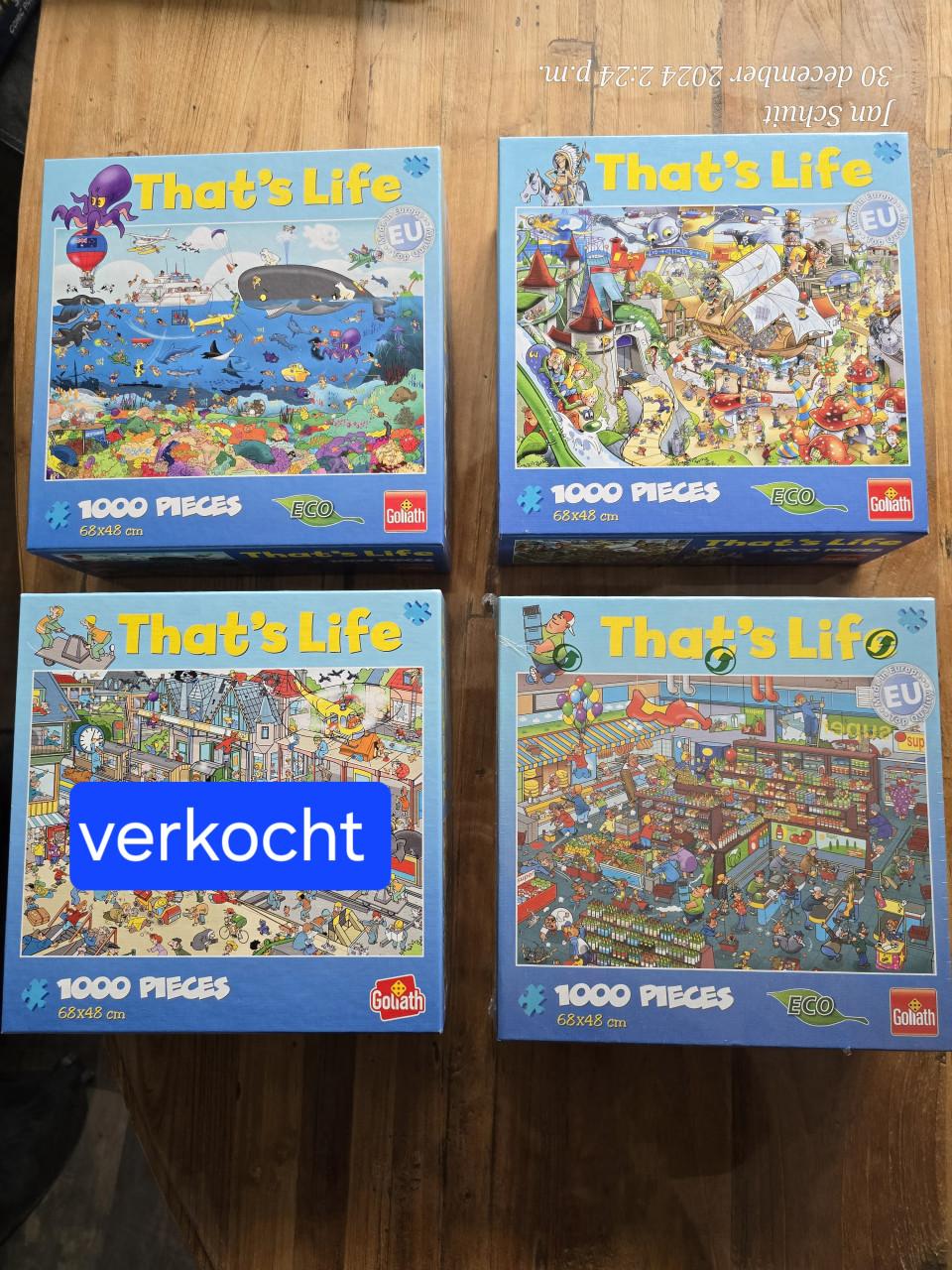 That's Life puzzels