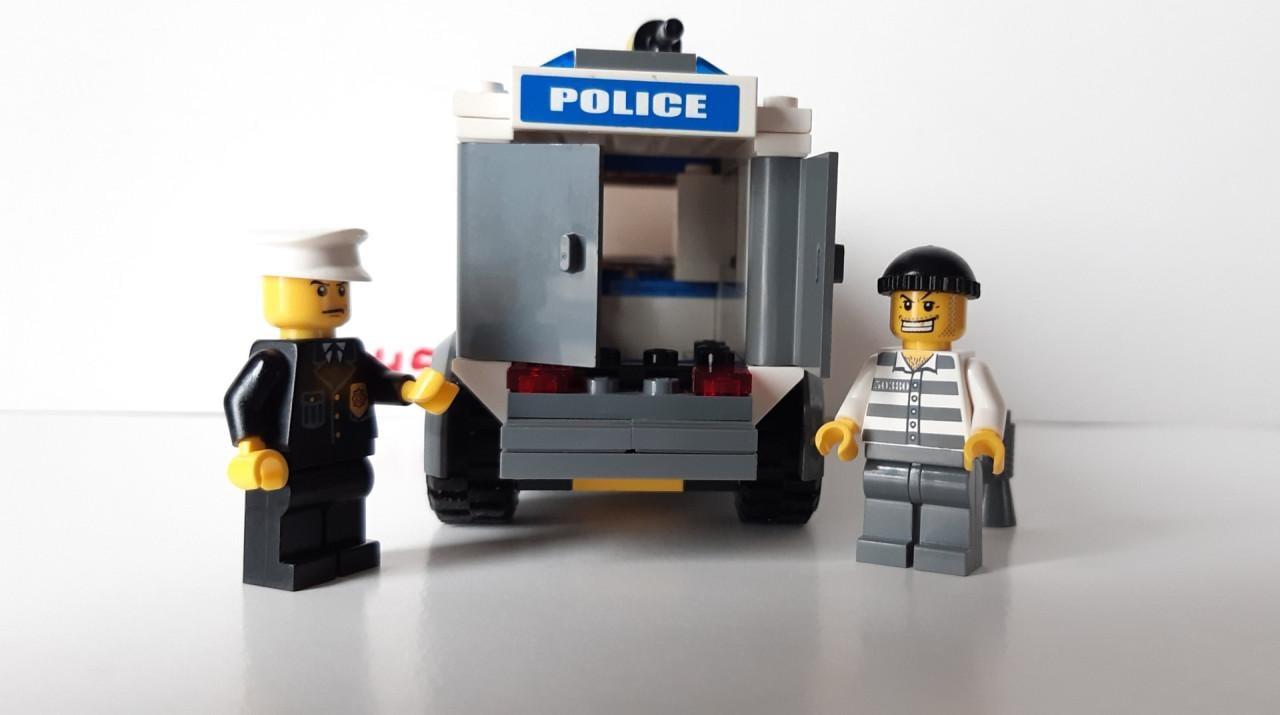 Lego City 7245: Gevangenentransport