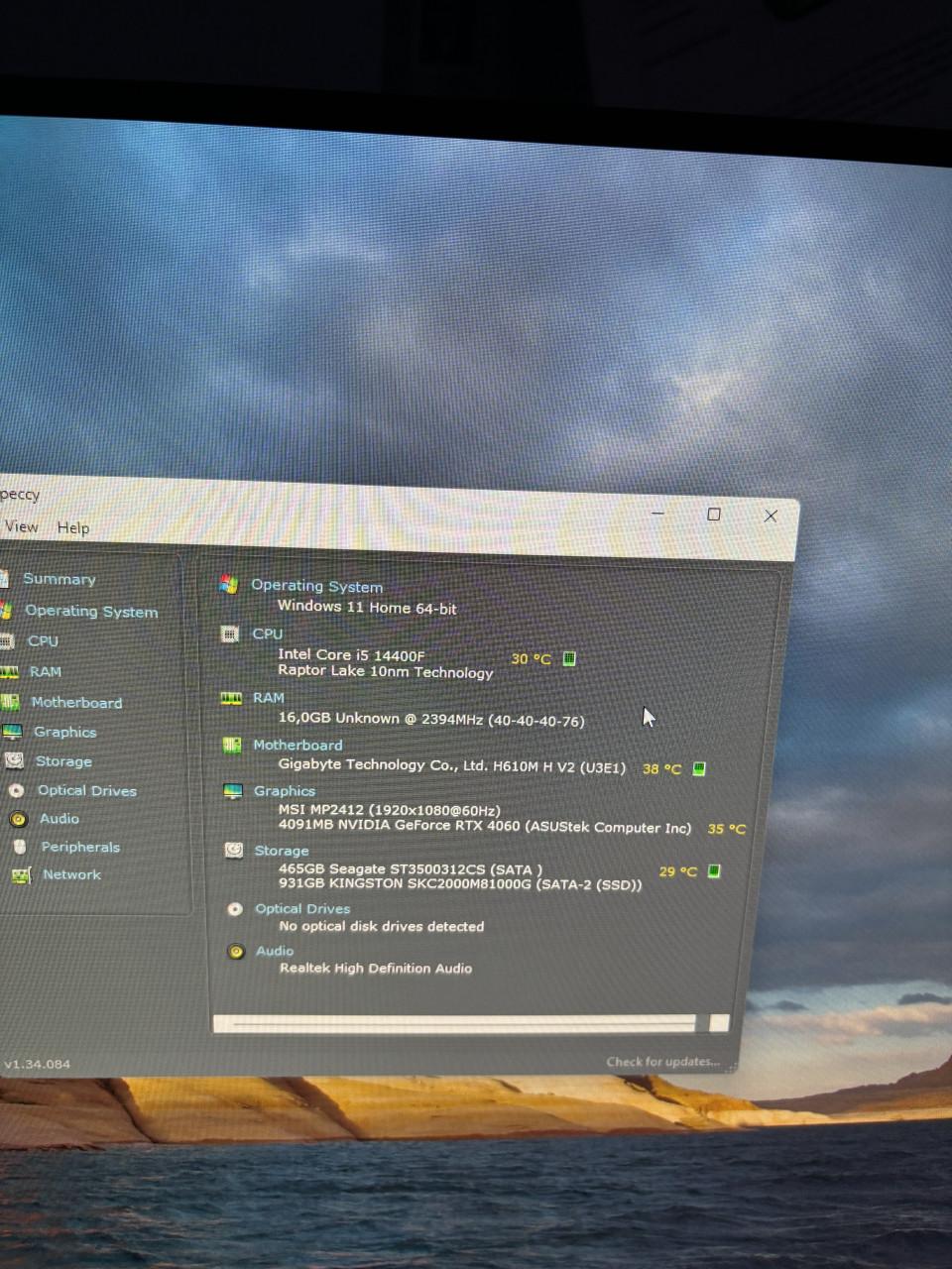Gaming PC i5-14400F | RTX 4060