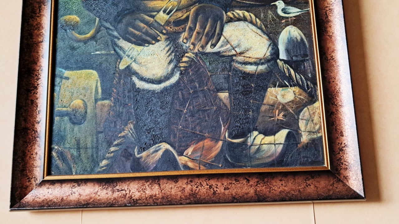 Visser klederdracht Veere Zeeland schilderij Reimond KIMPE