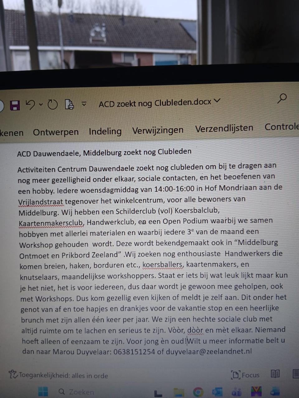 Brei-haak-borduur e.a. liefhebbers gevraagd