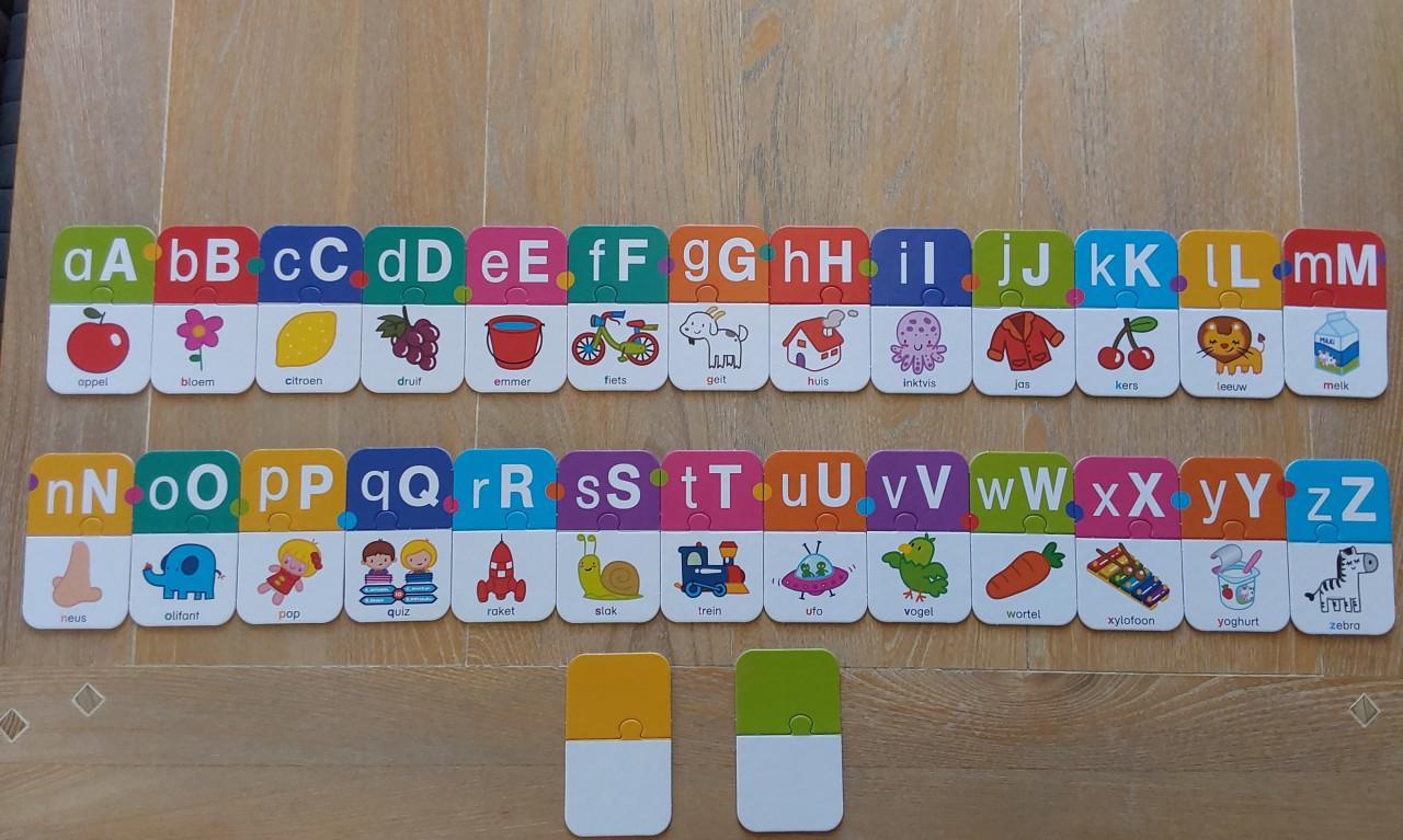 Educatief spel Ik leer letters van Jumbo voor kinderen vanaf 3 jaar.