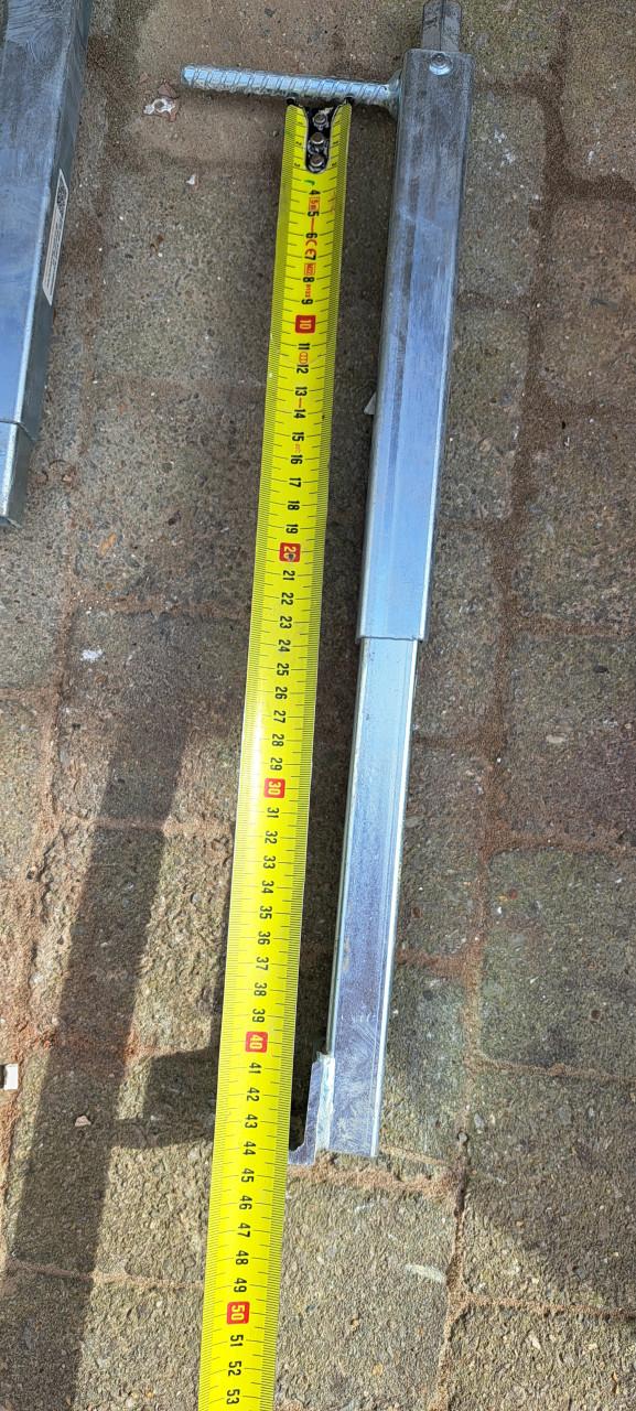 Gevelklemmen 7 st 27-43cm