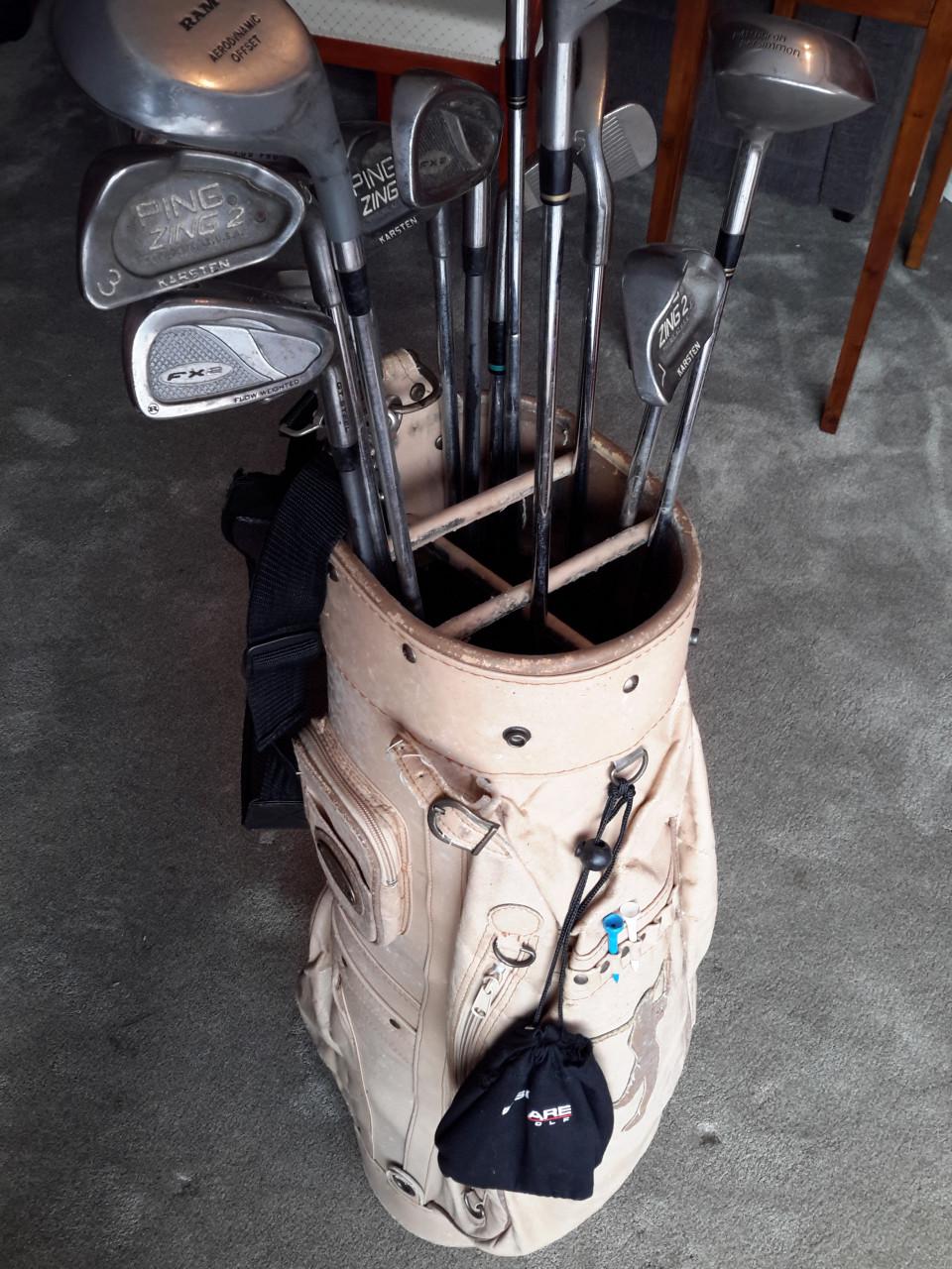 Tasselli Golf tas en clubs