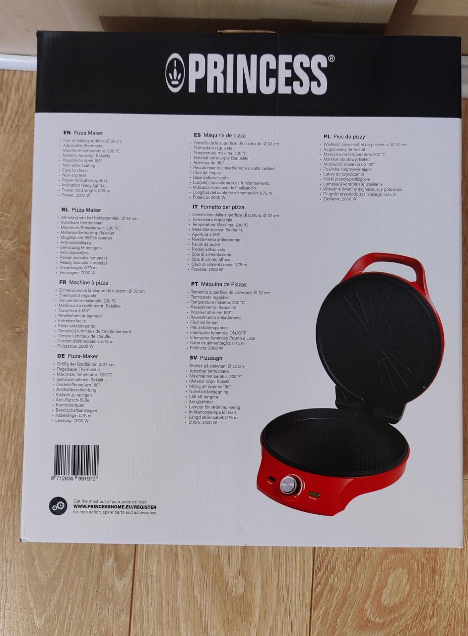 Princess Pizzamaker en Grill. (Nieuw in doos)
