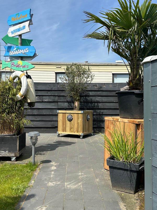 Zeeuwse knop bloembakken projecten ter inspiraties L85 x B85 x H75