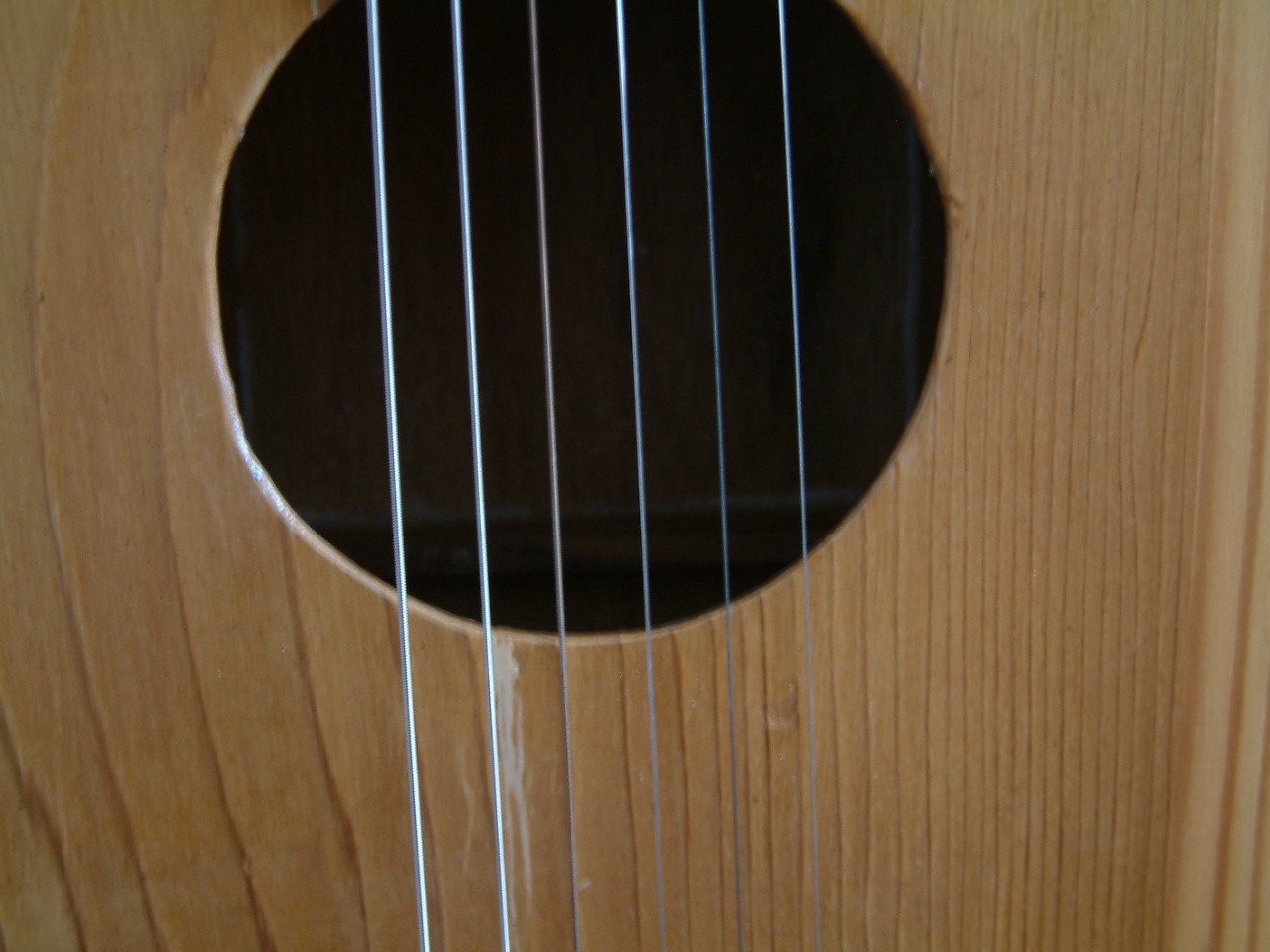 Gitaar  westen  ceder boven blad