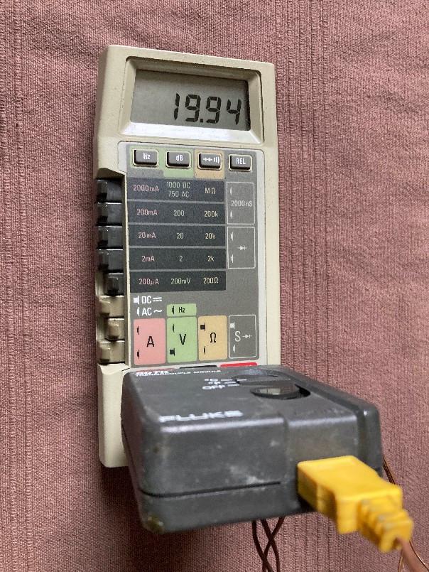 Professionele Fluke 8060A Multimeter+TK80 Thermokoppelmodule