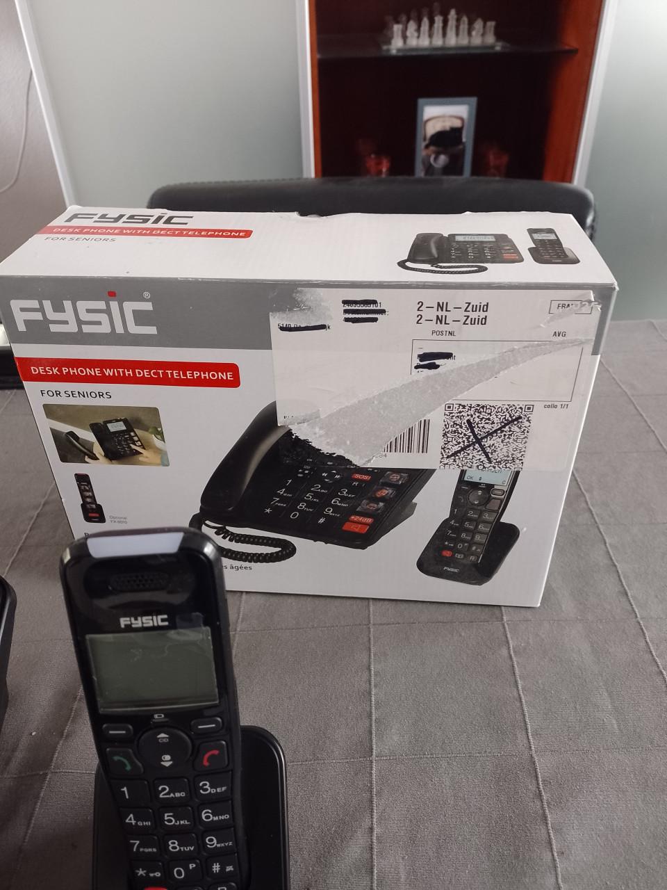 Fysic Seniorentelefoon DECT-FX8025-Nieuw in doos