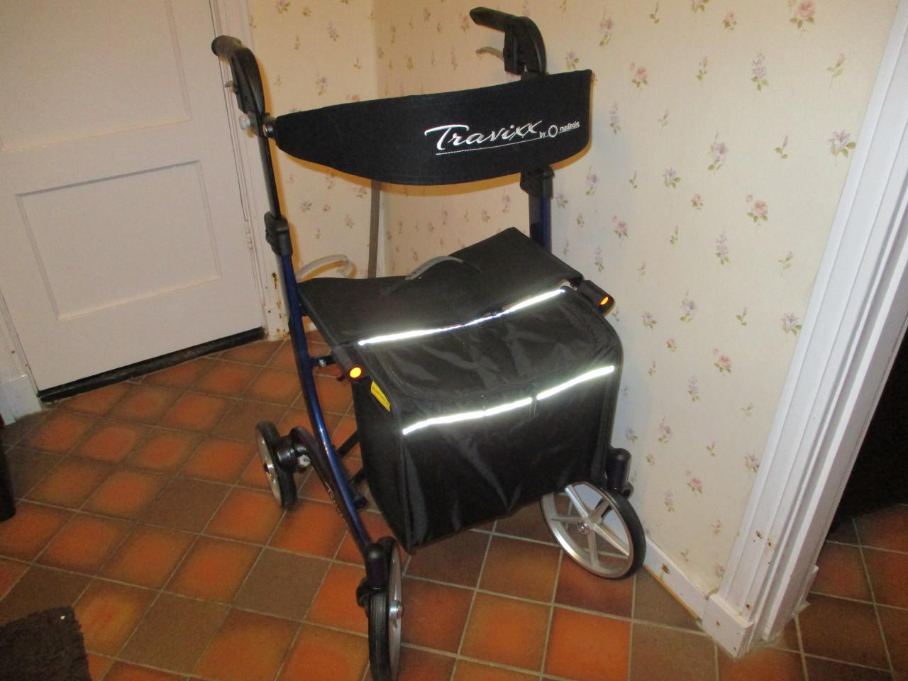 Prachtige Travixx de luxe rollator
