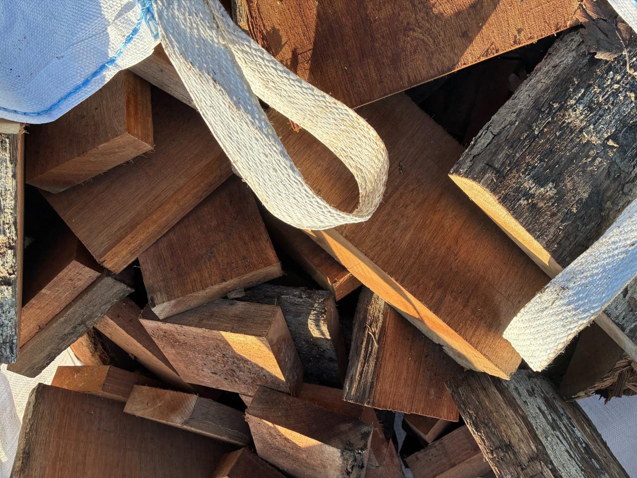 Hard haardhout Azobe in big bag