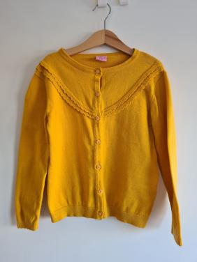 Ativo okergeel vestje  Maat 128 Vestje