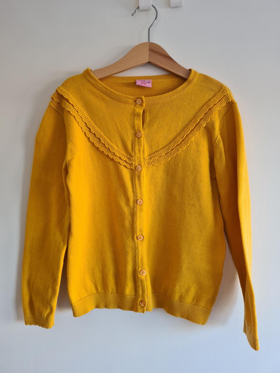 Ativo okergeel vestje  Maat 128 Vestje