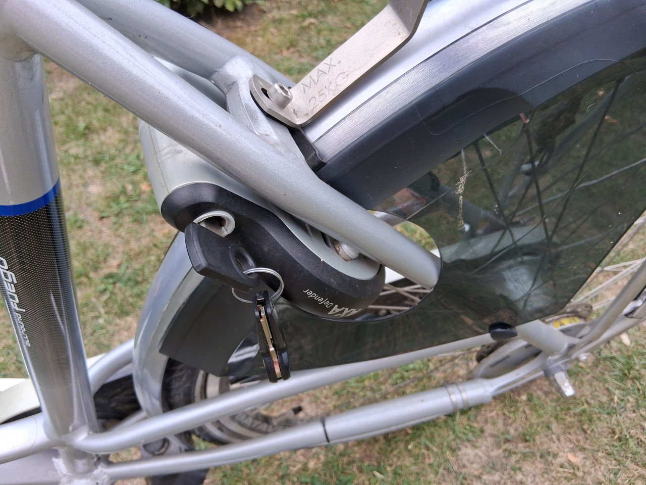 Damesfiets Batavus Fuego Techno Zilver