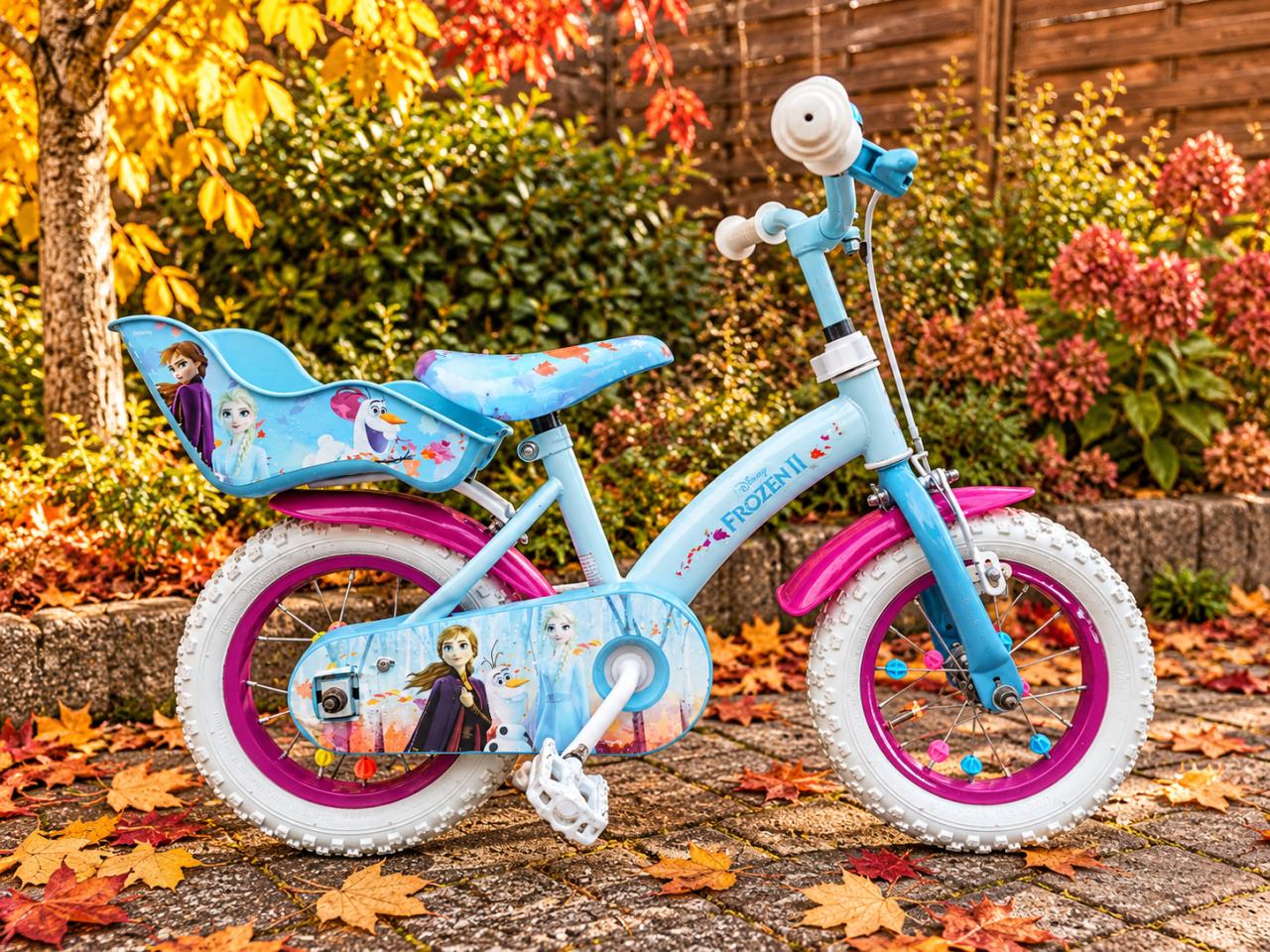 🚲 Disney Frozen II Meisjesfiets 12 inch