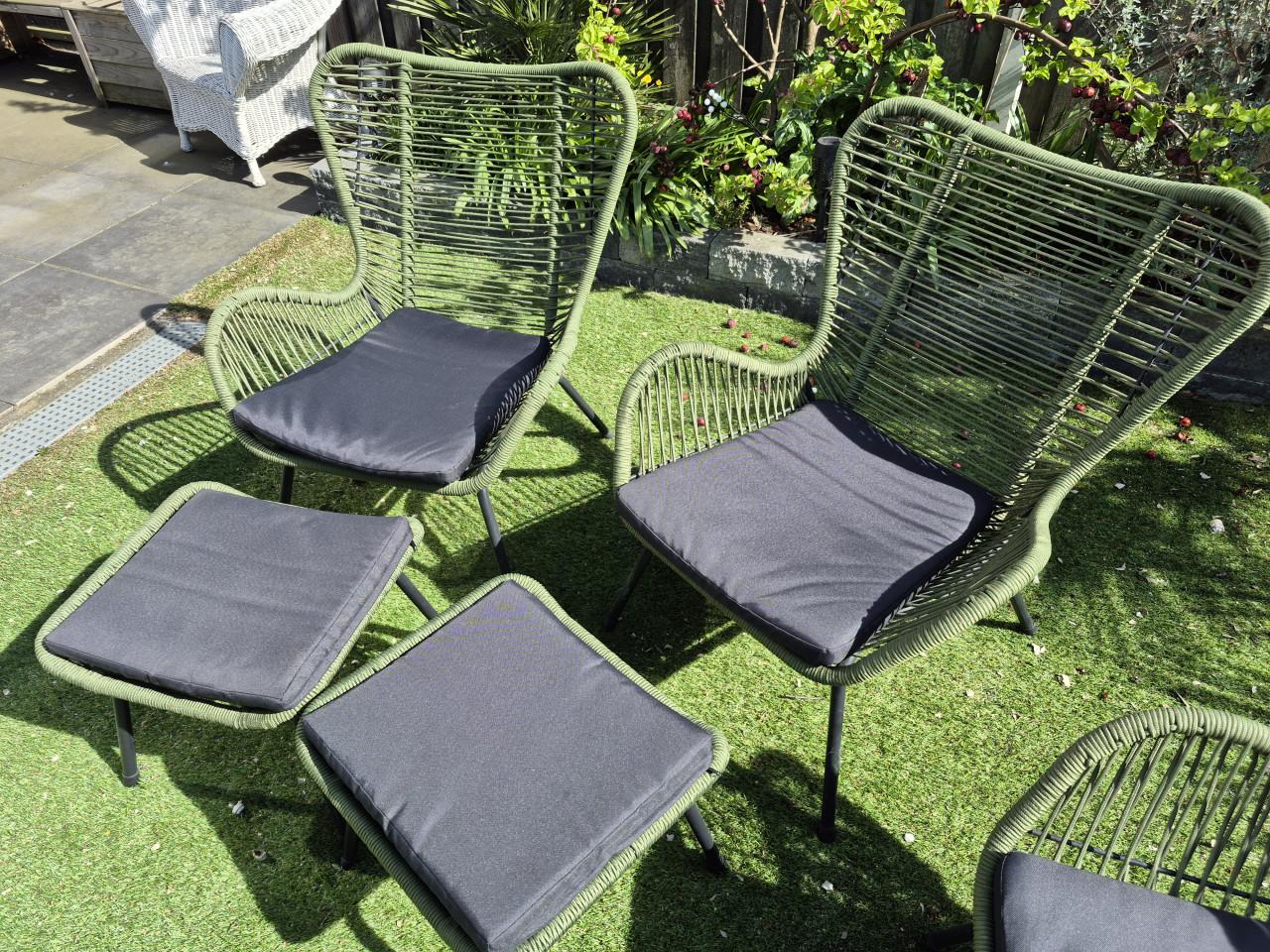 Tuinstoelen set
