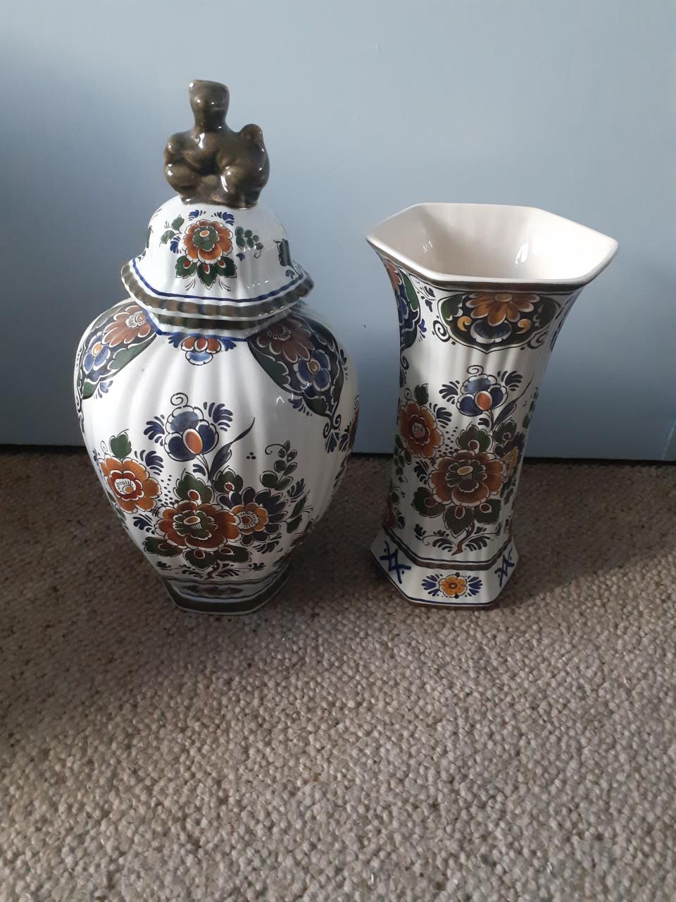 Delfts chroom kaststel en meer