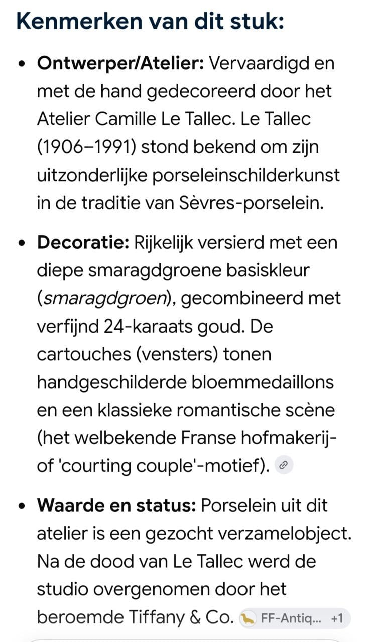 Uniek: bordje. Verzamel item.