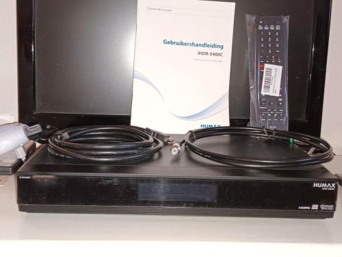 Humax Full HD digitale ontvanger, type IHDR-5200C met 1 TB Harde schijf,