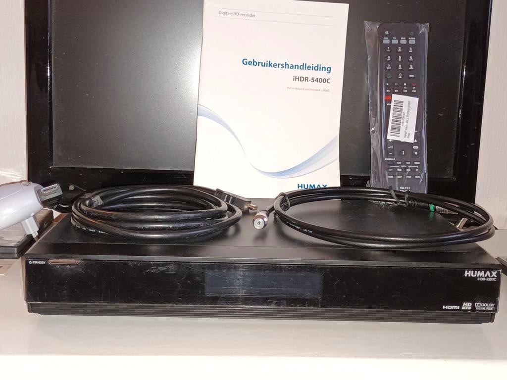 Humax Full HD digitale ontvanger, type IHDR-5200C met 1 TB Harde schijf,