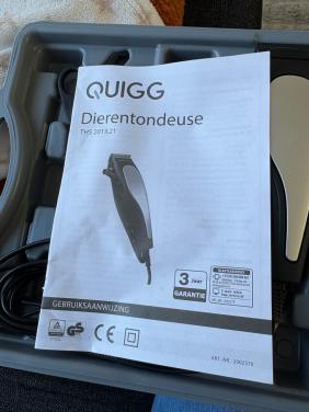 Dierentondeuse Quigg