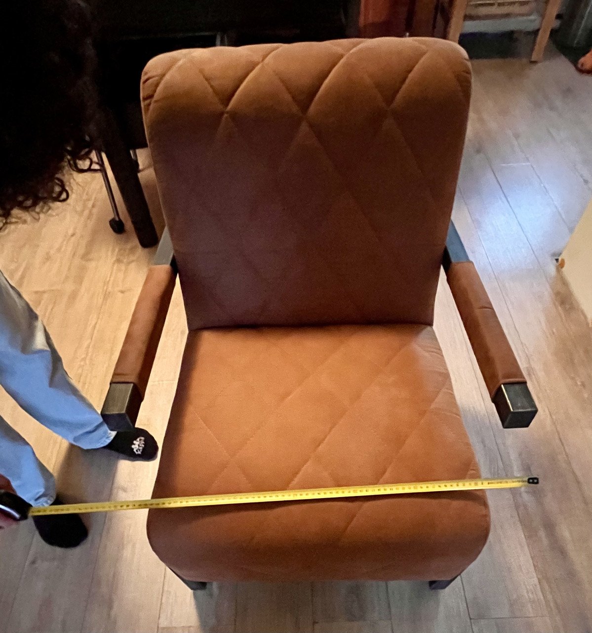 Stoere heerlijk zittende fauteuil