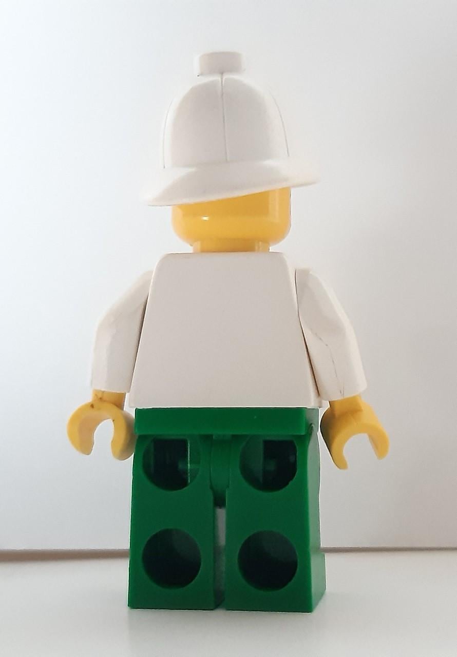 LEGO minifiguur: Dr. Charles Lightning met rugzak Of  kok, bakker, chef
