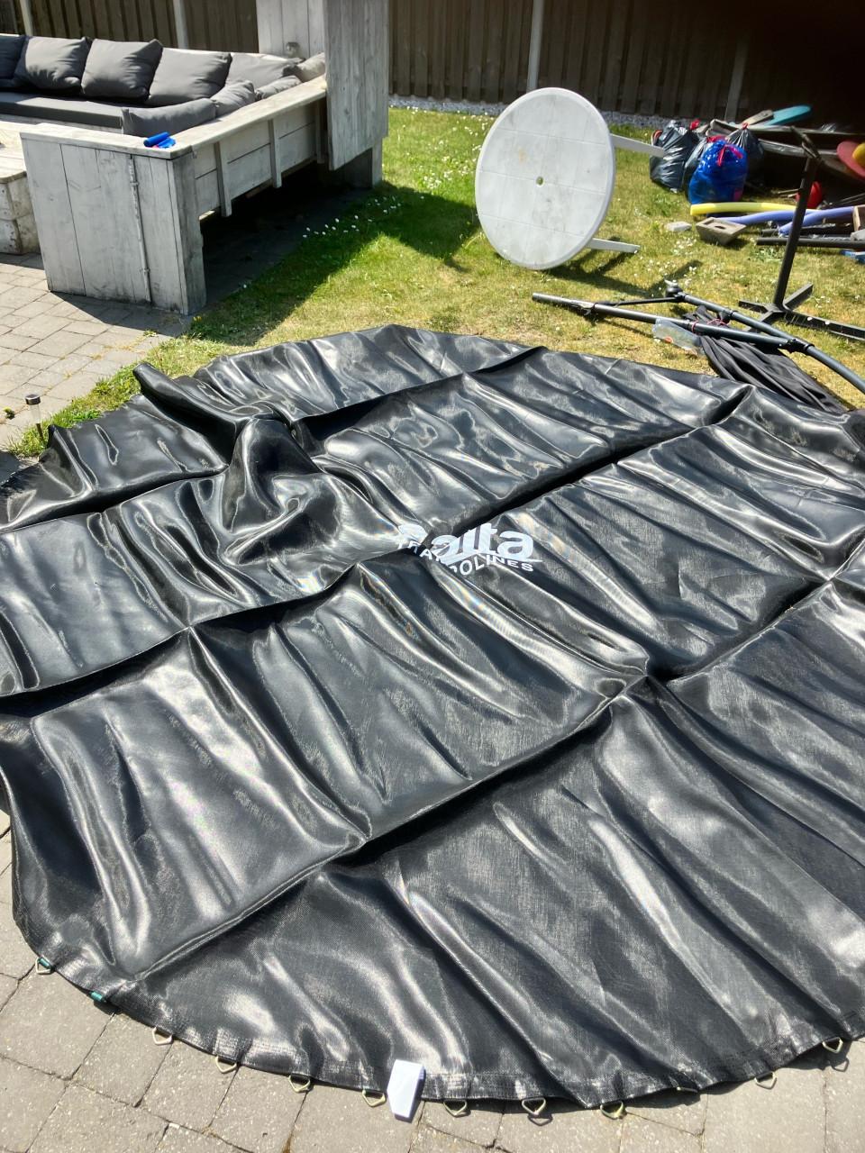 Salta trampoline diameter 4,2 m met reseveonderdelen