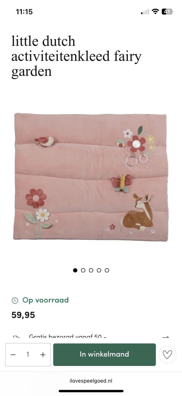 Boxkleed little dutch fairy garden