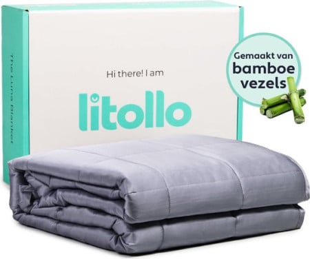 Litollo verzwaringsdeken 8 kg.– z.g.a.n een paar keer gebruikt.