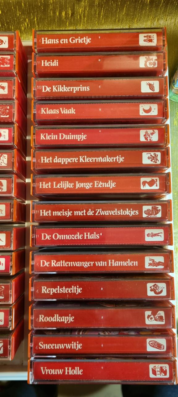 Luister Sprookjes cassette bandjes Lekturama's box van 27 en 12.