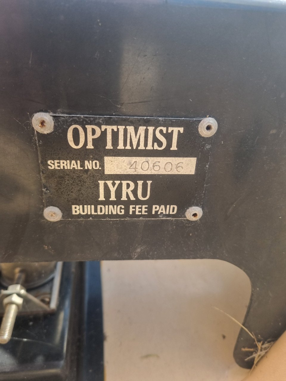 Optimist zeilboot