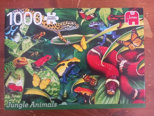 Puzzel Jungle Animals