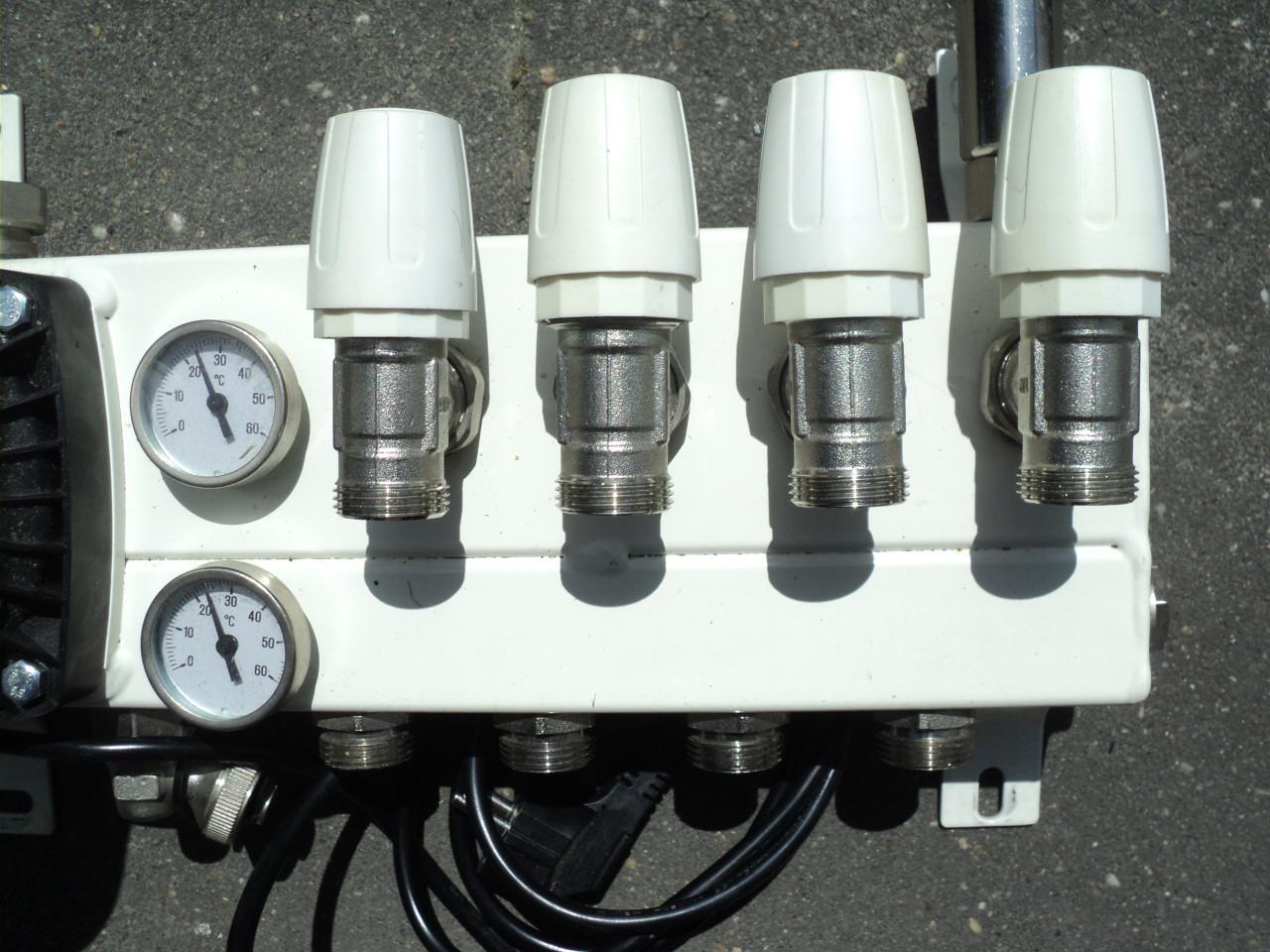 Perfecte 4 groep verdeler vloerverwarming energie zuinig