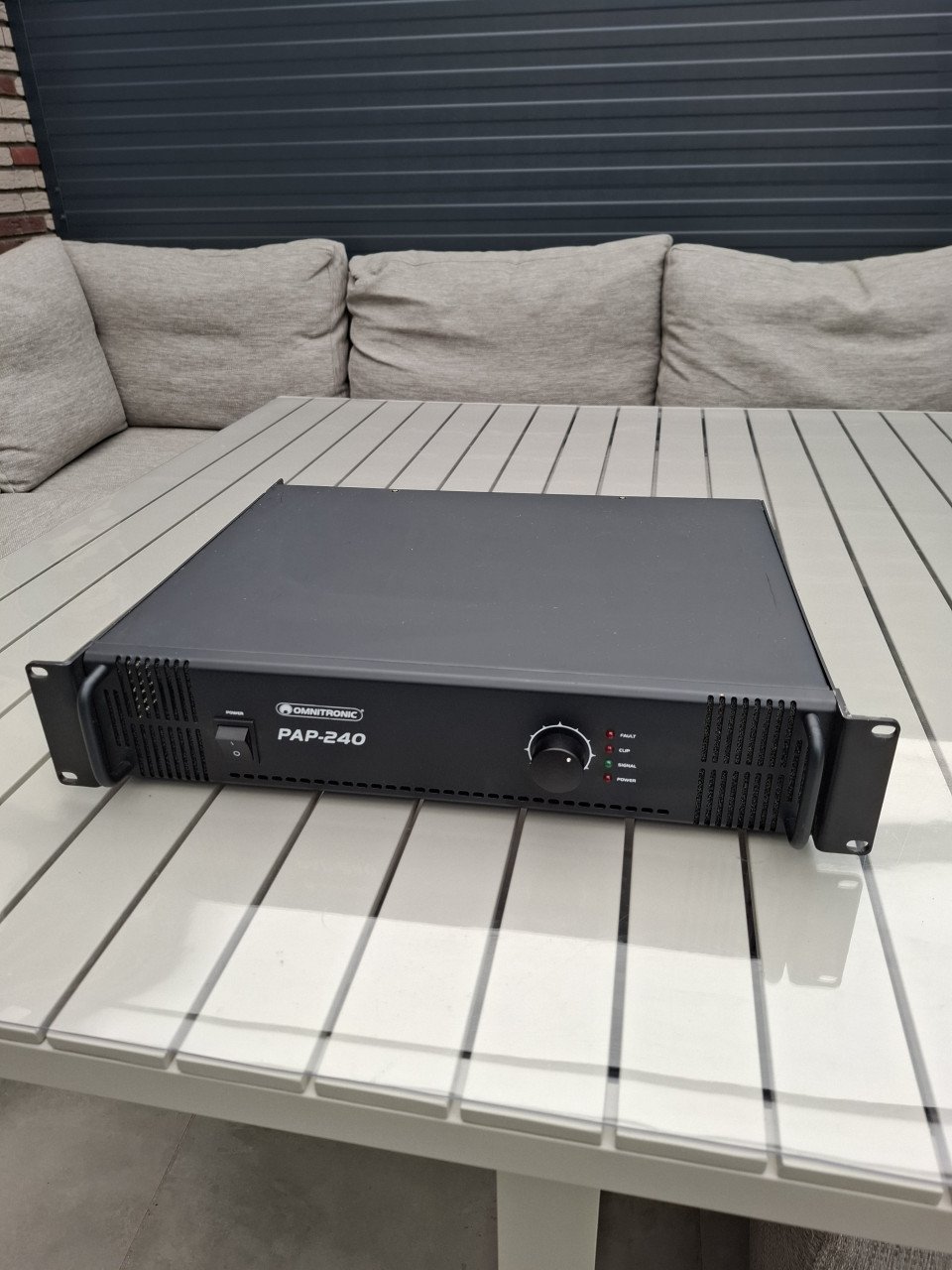 Omnitronic PAP-120 100V Versterker 120W