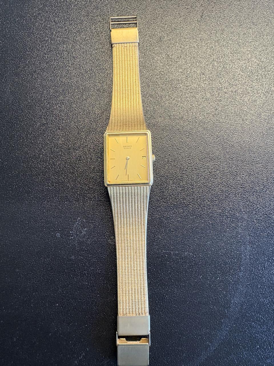 Seiko vintage horloge 40 jaar oud.  Batterij is leeg