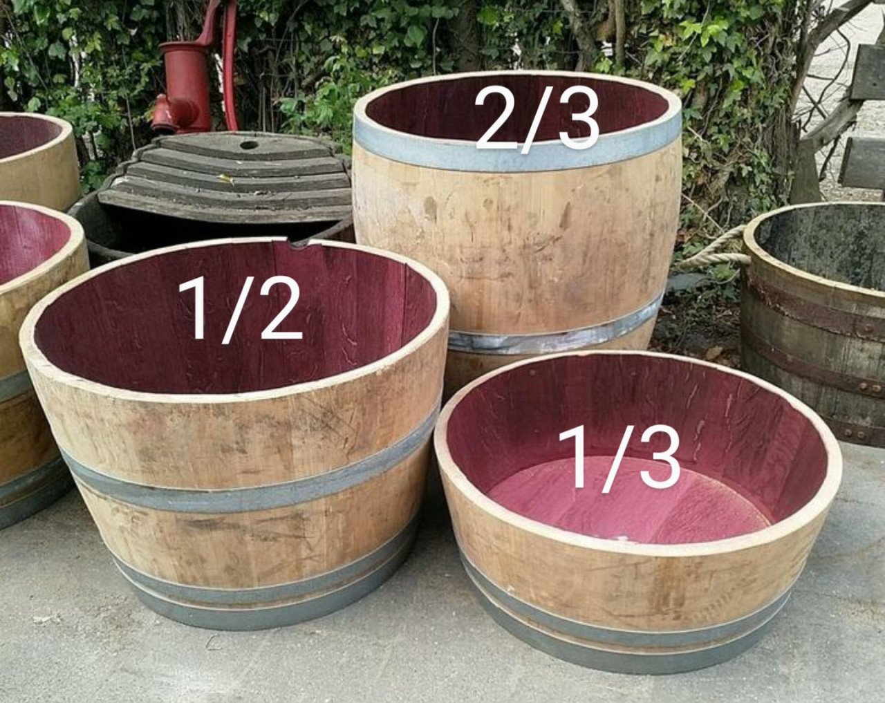 Eikenhouten regenton, wijnvat, whiskyvat