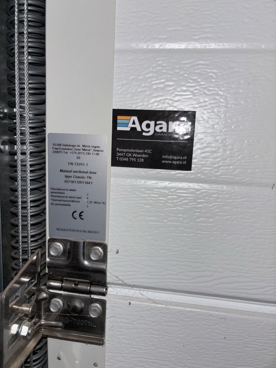 Elektrische garagedeur Agara