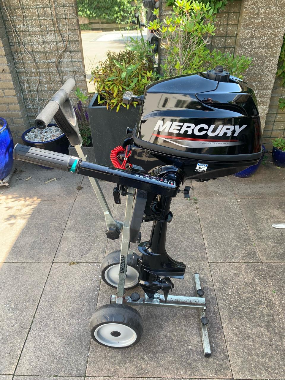 Qwest Aluminum Flatbottom Boat & Mercury Motor