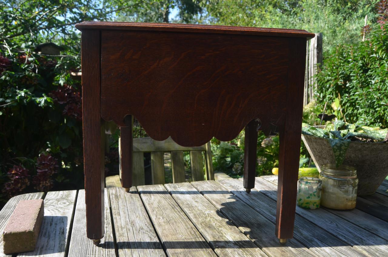 19e Eeuws Engels pottenkastje, alhoewel............