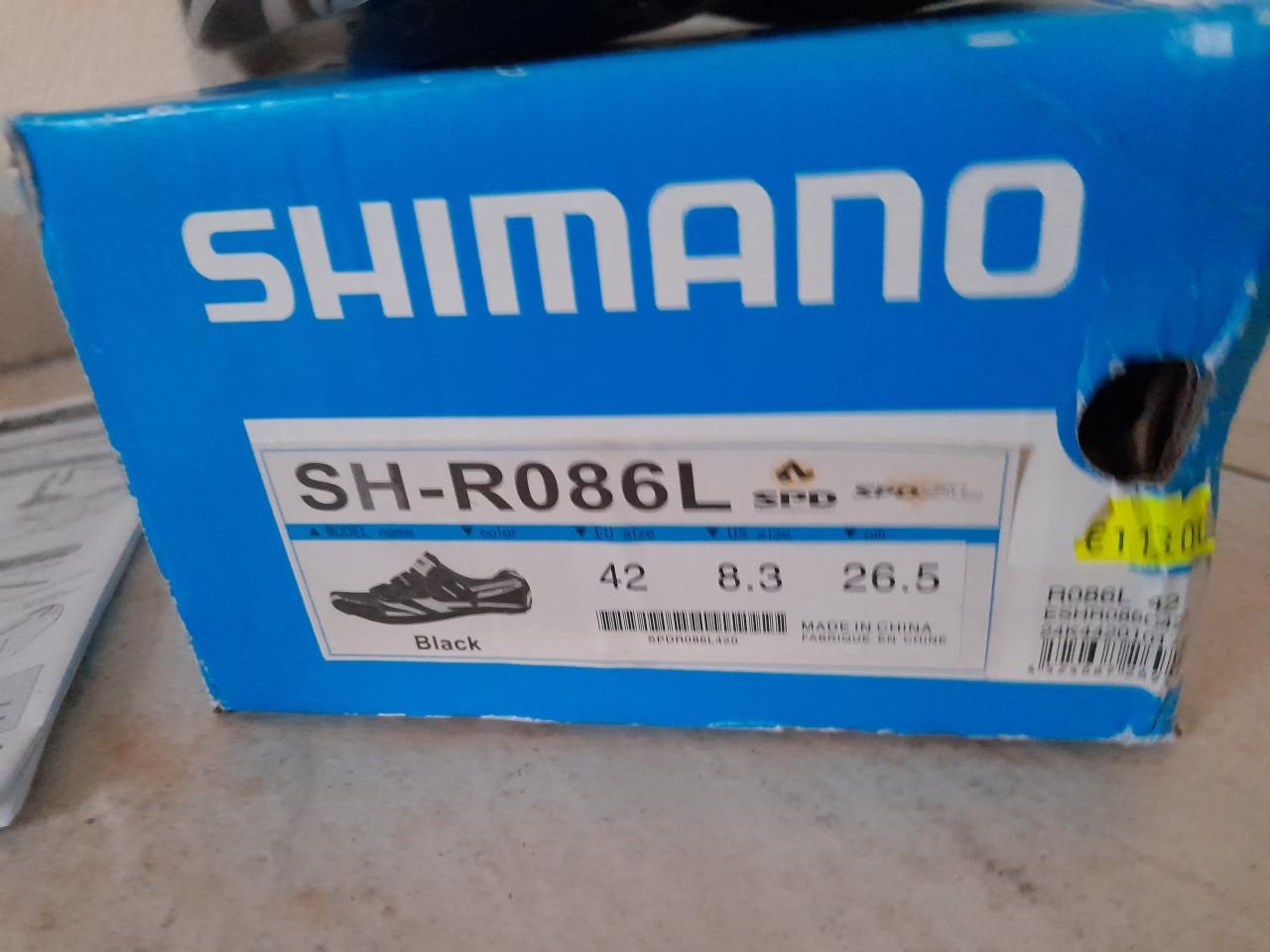 Shimano SH-R086L  fietsschoenen maat 42 (NIEUW)