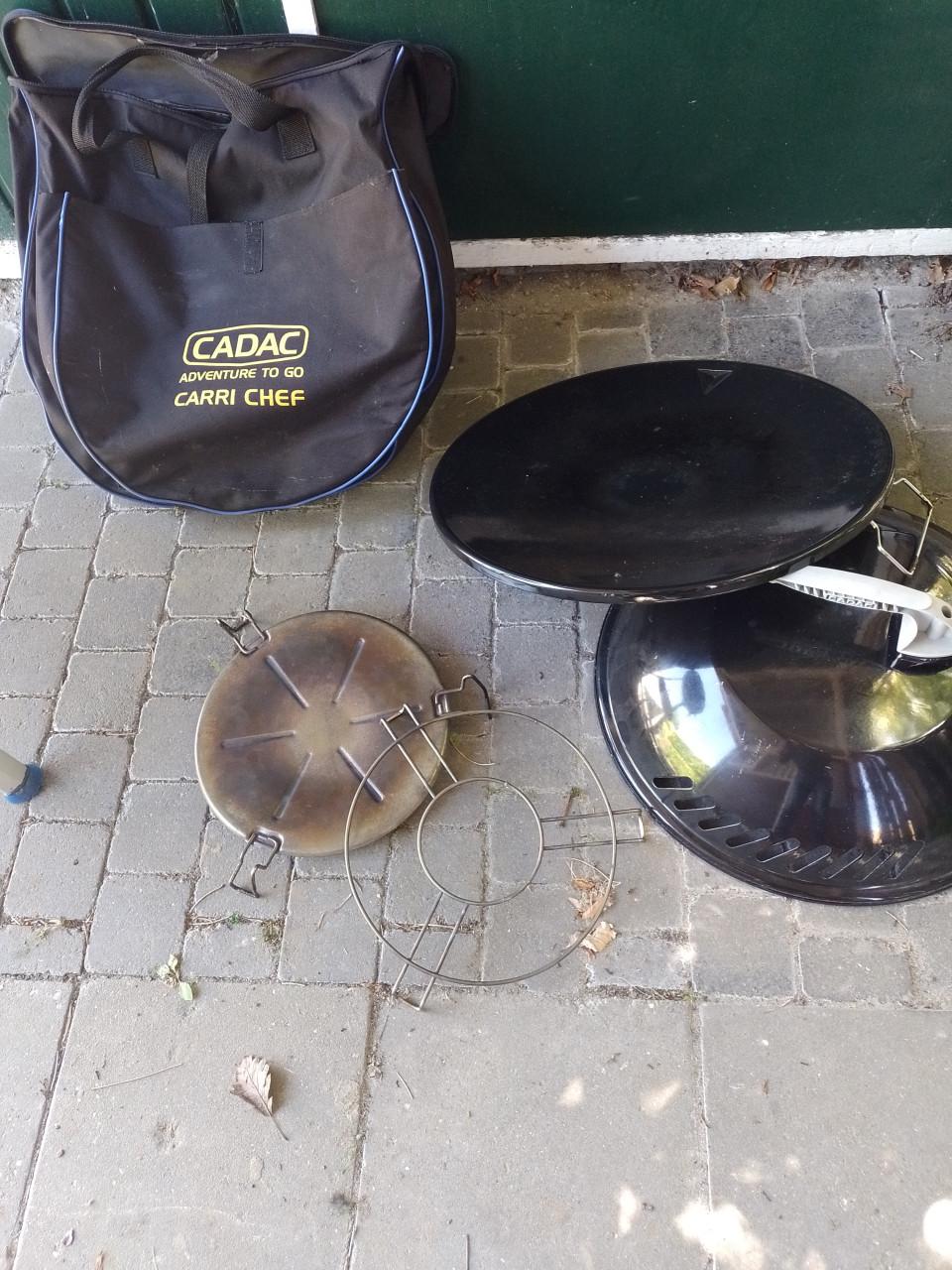 Cadac skottelbraai met veel accessoires-in handige opbergtas