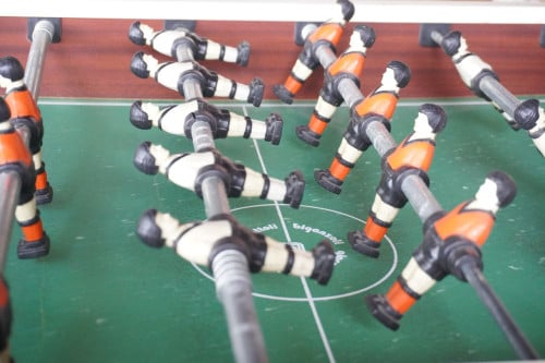 Vintage voetbalspel
