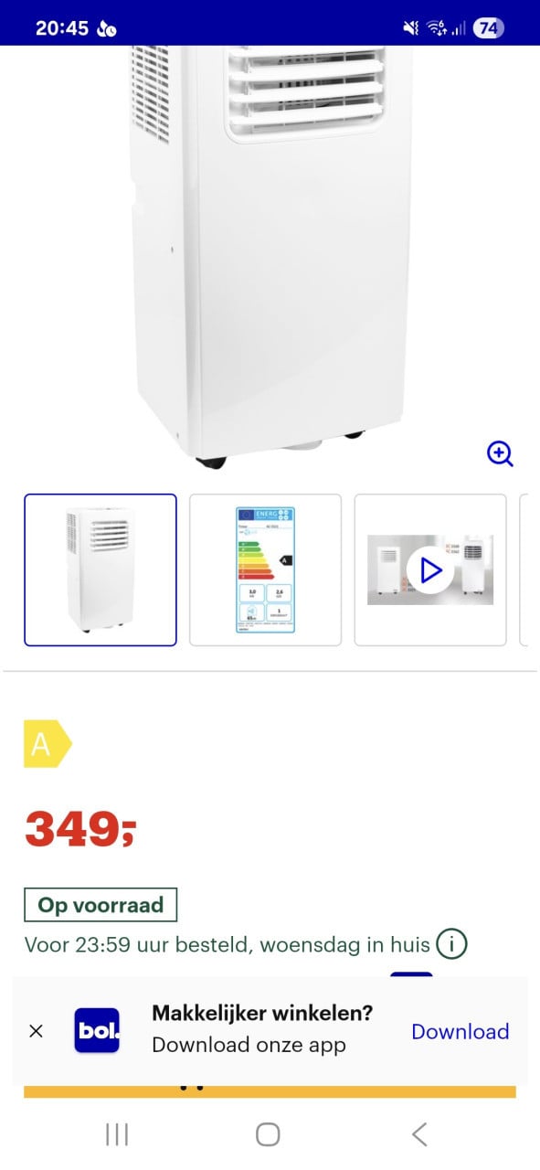 Mobiele Airco