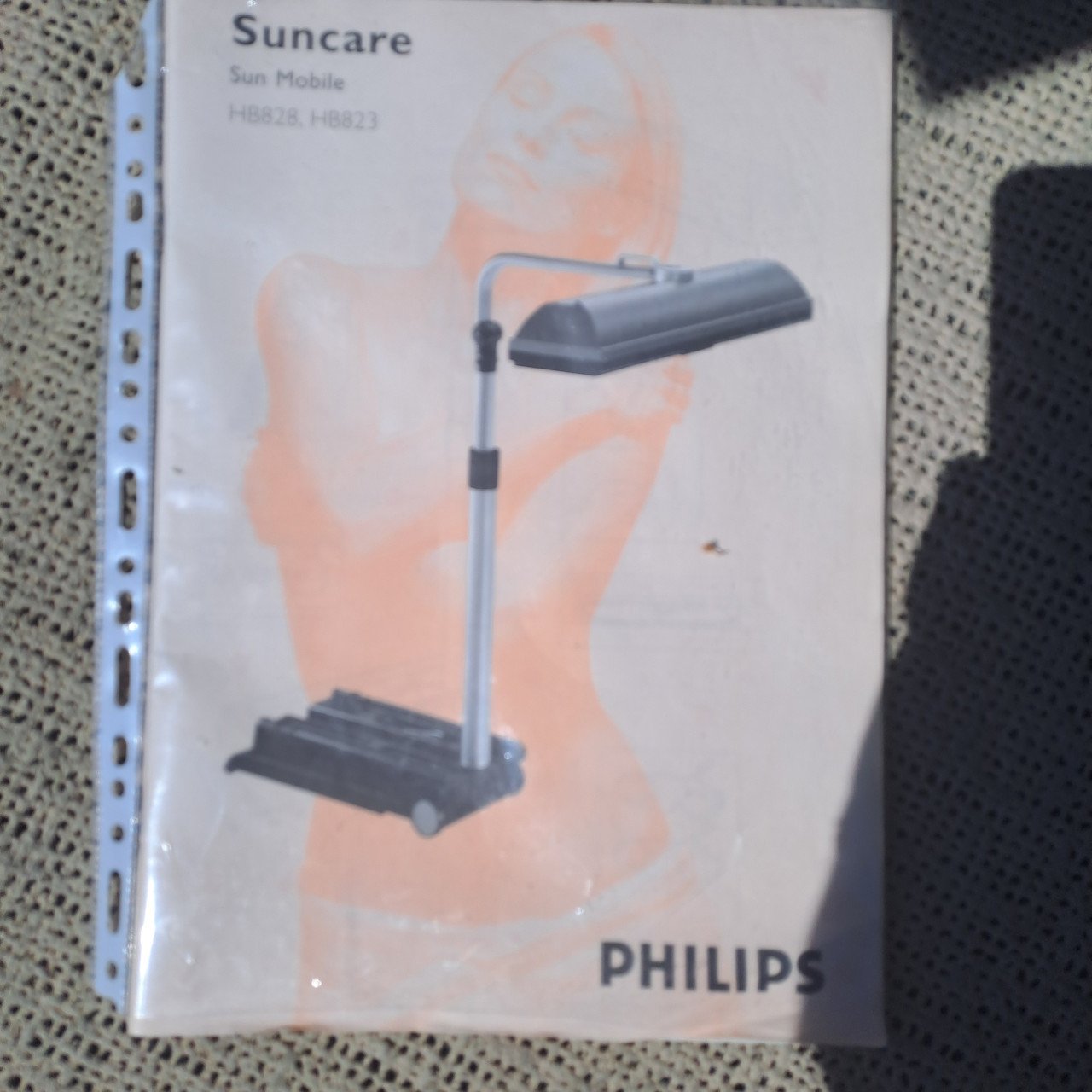 Philips mobiele zonnebank